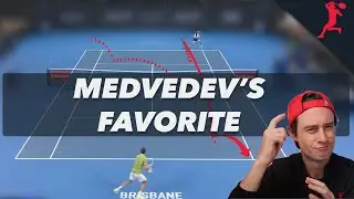 Is Medvedev Mixing Things Up? - Tennis Highlights Explained! #tennis #tennistactics