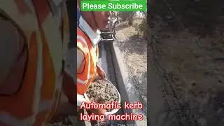 automatic kerb laying machine #trending #shortsvideo #shorts#video  #vairal #youtube #ytshorts