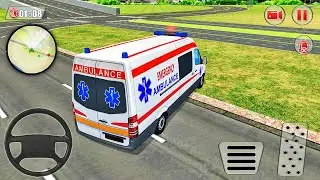 Ambulance Robot City Rescue - Transformer Van Emergency Driver - Android Gameplay
