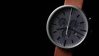 Uniform Wares M42 PreciDrive Chronograph Watch in Brushed Steel