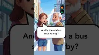 English Dialogue: Asking a Stranger for the Nearest Pharmacy &ndash; Practical Travel Conversation #Englis