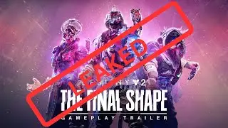 Sony Leaked The Final Shape