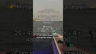 Se liga nessa dica e j&aacute; me segue para mais. #matematica #enem  #vestibular #estudante #concurso