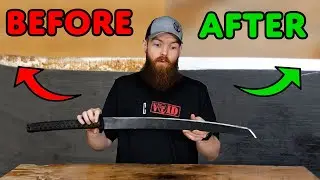 How Sharp Can I Make My Katana?