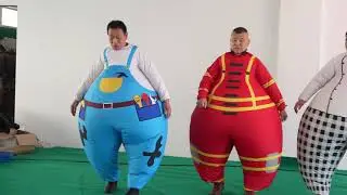 Advertising Inflatables Suit for Visual Feast Stage Decoration
