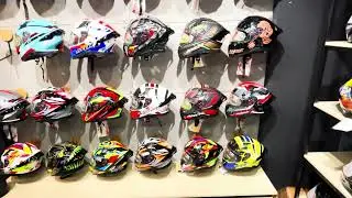 Bikers Heaven helmet shop in Vijayawada