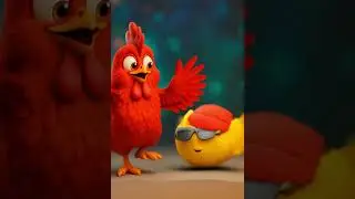 Chicken Banana Dance and Dj 😂😂😂| Funniest Toon  Moments  | Toonimals Cartoon Animals #shorts