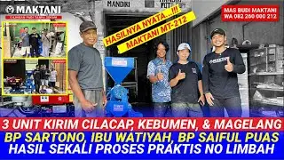 Kirim 3 Unit MAKTANI MT212 Ke Cilacap, Kebumen, & Magelang Langsung Training & Uji Coba Hasil Jos