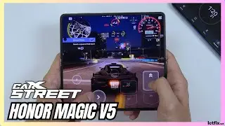 HONOR MAGIC V5 CarX Street Gaming Test | Snapdragon 8 Elite | 120Hz Foldable Display