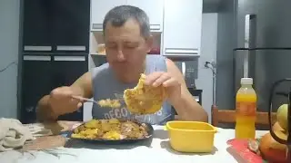 Comendo feijão verde com maxixe e quiabo 🇧🇷👌🤤🍛🍲🍛😋👌