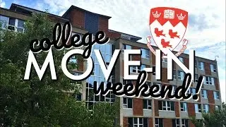 MOVING INTO MY DORM (McGill University)