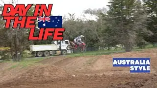 Dean Wilson: Ripping Aussie backyard SUPERCROSS track!