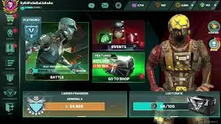 Modern Combat Versus|OPENING CRATES, TO GET TOKENS GEARS