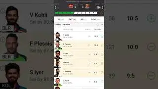 dream11 team of today match 30th March 2022 | IPL 6th match RCB Vs KOL | TATA IPL 2022 | #rcb #kol