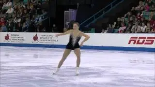Kaetlyn Osmond 2012 Canadian Nationals FS
