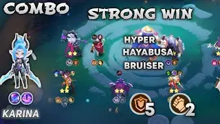 Combo Strong Win - With Commander Karina Hyper Hayabusa !!| Magic Chess Go Go
