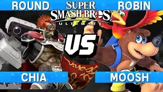 Smash Ultimate Tournament Round Robin - Chia (Ganon / ROB) vs Moosh (Banjo) - S@LT 208