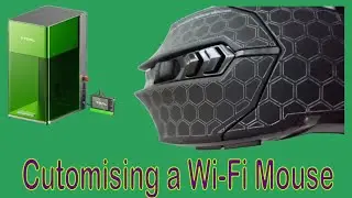 Wi-Fi Mouse Makeover! Custom Laser Engraving with XTool F1 Ultra (Blue Light)