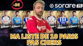 SORARE26 - MA LISTE DE 10 PARIS A MOINS DE 5€ ? A LA RECHERCHE DE LA PEPITE #2