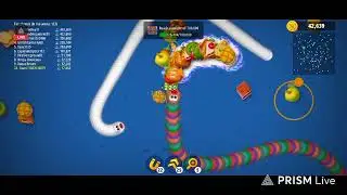 Live streaming of Arcade Gamer...playing solo 😍worm games #worm #wormzone.io @wormgames #snake