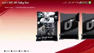 Madden 20 - Pulling 94 OVR Emmitt Smith in NFL 100 pack!