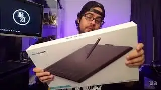 Huion New 1060 PLUS Professional Drawing Tablet Unboxing // Part 1