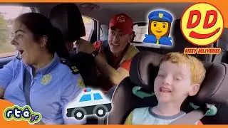 🚓 The Great Police Car Ride! 👮&zwj;♀️ | Dizzy Deliveries 🚚 | RT&Eacute;jr