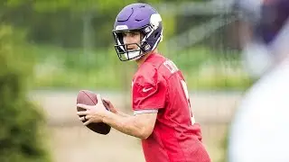 Kirk Cousins Mic'd Up Moments at OTAs | Minnesota Vikings Wired for Sound