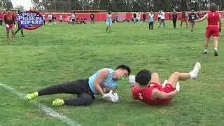 7 on 7 at Mount Carmel: Cathedral Catholic, University City, Poway, Morse