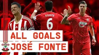 JOSÉ FONTE: All goals for Southampton!