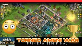 DomiNations WORLD WAR(73): COMIENZAN las SEMIFINALES del TORNEO🏆😮!