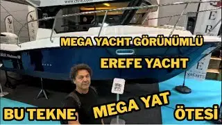Яхта EREFE представлена ​​на выставке яхт Mega Yacht Design в Йеникапи #youarefreeifyouarefishing...