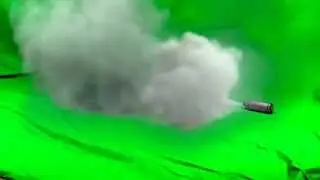 GAS CANISTER- GREEN SCREEN