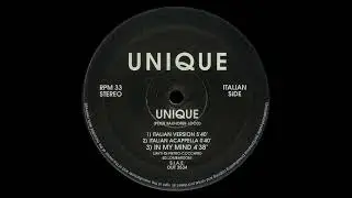 Unique - Unique (Italian Version)