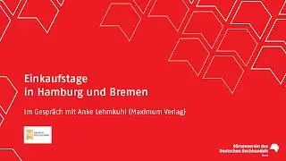 Einkaufstage Hamburg Maximum Verlag