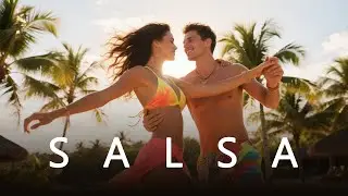 Upbeat Salsa Dance Instrumental | Vibrant Brass & Tropical Party Energy