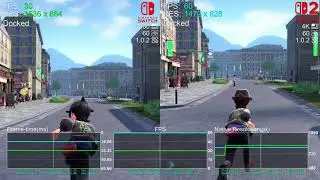 Pok&eacute;mon: Legends Z-A - Nintendo Switch 1 x Nintendo Switch 2 - FPS and Resolution - Small Test