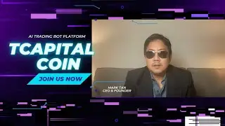 T Capital Coin AI Trading Bot Platform Launching | CEO and Founder Mark Tan