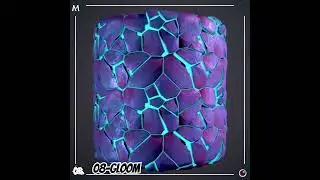 08-Gloom  #3d #materials #3danimation #stylized #substance3ddesigner #adobe