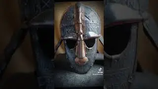 Mind-Blowing! Unveiling the Anglo Saxon Helmet of Sutton Hoo - A National Treasure Revealed! 🏰