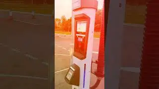 Eco travel in the UK | Windmill Charging Stop #Shorts #SustainableTravel #UKRoadTrip