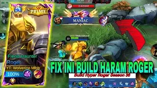 BUILD HYPER ROGER SEASON 36 | BUILD HYPER ROGER ATTACK SPEED 2025 | MLBB
