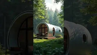 Living in a Futuristic Capsule House! 🤯🏡 | Minimalist Off-Grid Home