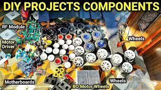 DIY Projects ke liye Best Components 🔥 | RF Module, Motor Drivers & Wheels Unboxing & Price