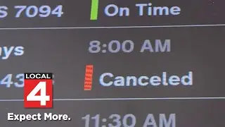 Northeast snow showers and cold snap cause flight cancellations, slow power recovery