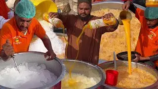 ORIGINAL MANGO🥭 SLICE MILKSHAKE | Roadside Street Drink Mango Juice | Refreshing Summer Street Drink