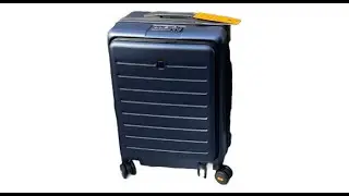 LEVEL8 Carry On Luggage | Stylish Suit Case For Travelers | Protective Laptop Bag With TSA Lock