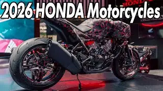Представлены новые мотоциклы Honda 2026 года: V3R 900 E-Compressor, CB1000GT и перспективы развит...