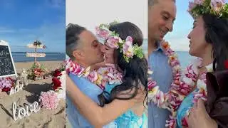 Araz and Sahili proposal in Hawaii