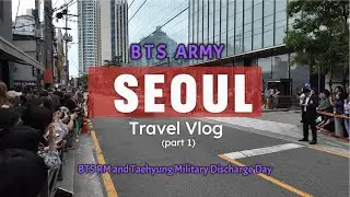 Видеоблог о путешествии по Сеулу в качестве фанатов BTS (ARMY) | Здание HYBE | Секретное место в ...